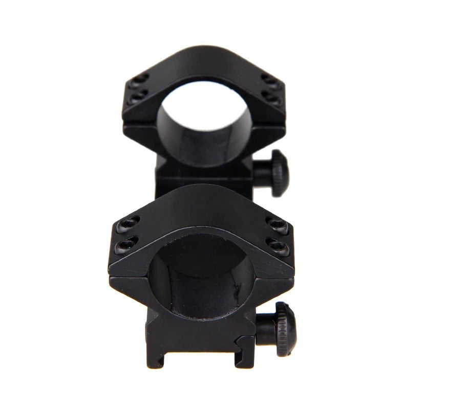 One-piece scope mount with 20mm rail and 25.4mm rings