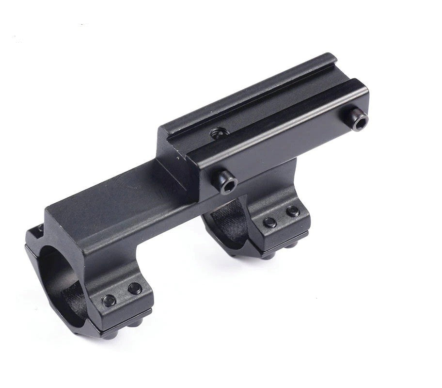 One-piece scope mount with 11mm rail and 25.4mm rings
