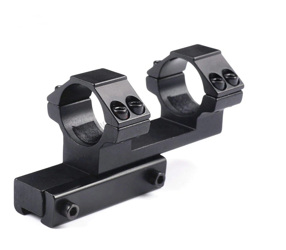 One-piece scope mount with 11mm rail and 25.4mm rings