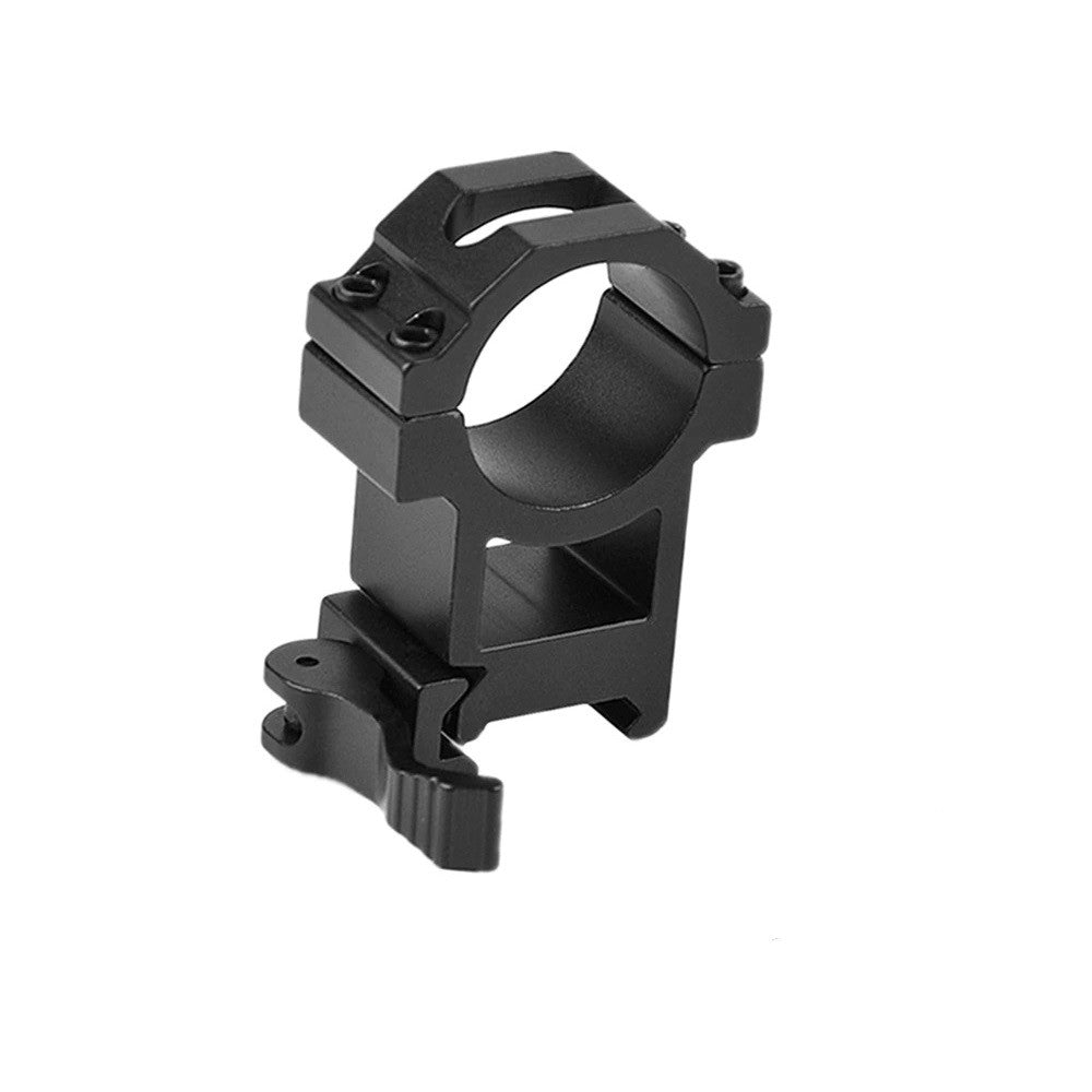Quick release scope mount 30mm ring with 20mm rail attachment