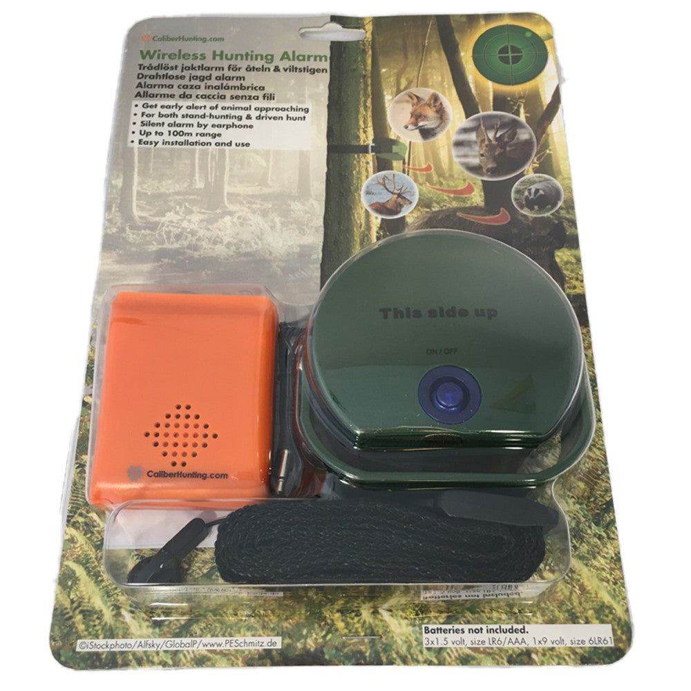 Wireless hunting alarm system Berger & Schröter 1 sensor + 1 receiver
