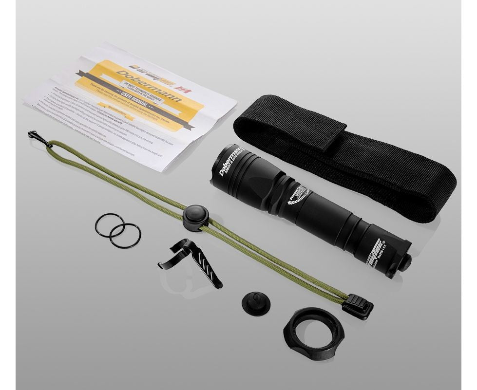 Prožektors ARMYTEK Dobermann, auksti balts