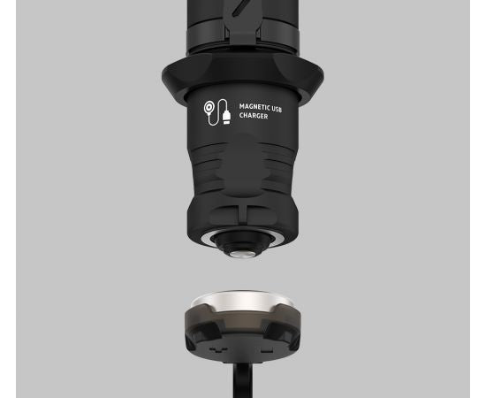 Prožektorius Armytek Predator Pro Magnet USB Warm (šiltai balta)
