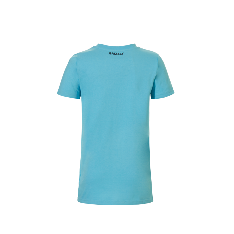 Tick-repellent children's Grizzly Laval T-shirt blue