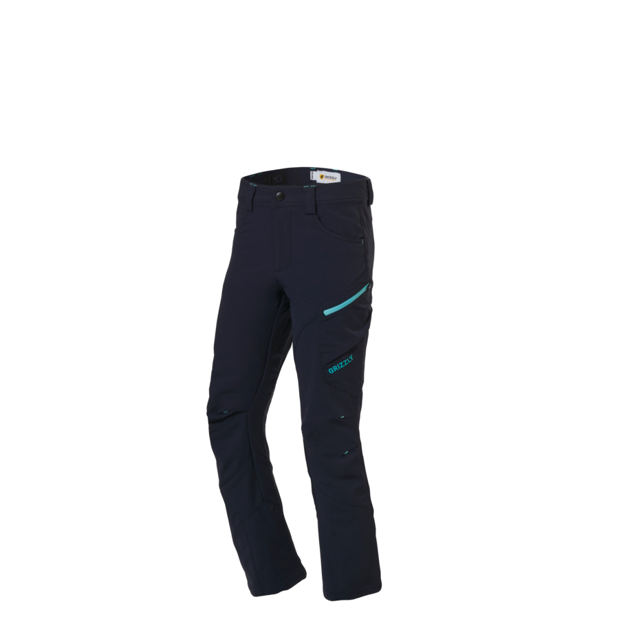 Tick-repellent Children's Trousers Grizzly Montreal Dark Blue