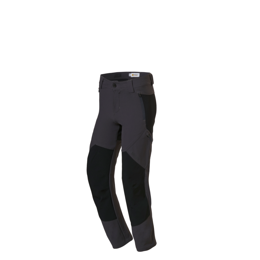 Tick-treated Grizzly Toronto Kids' Trousers, Grey / Black