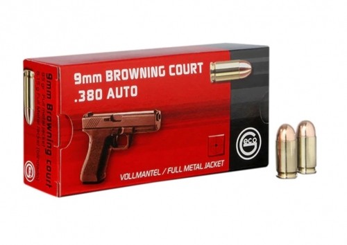Patronas GECO .380 Auto 9x17 Short 6,15 g/95 gr FMJ