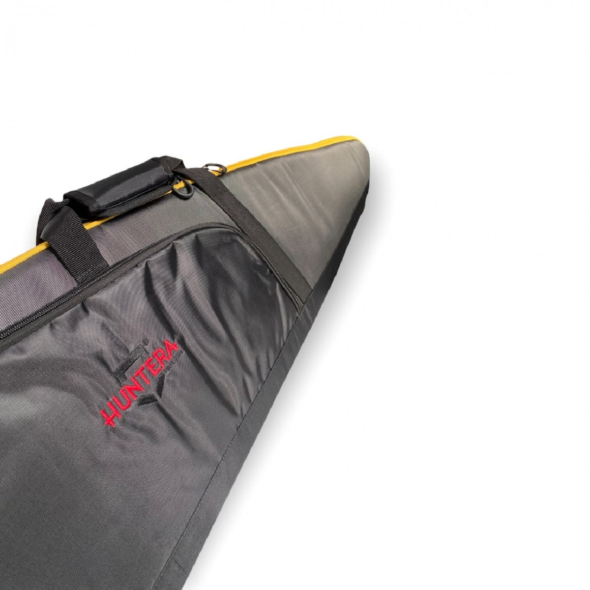 HUNTERA Black Rifle Case with Pocket