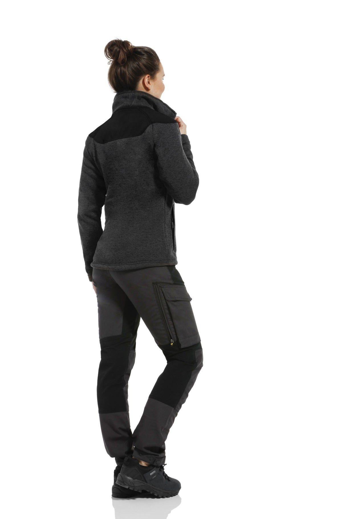Tick-repellent ROVINCE Women's Jumper COARSE (grey)