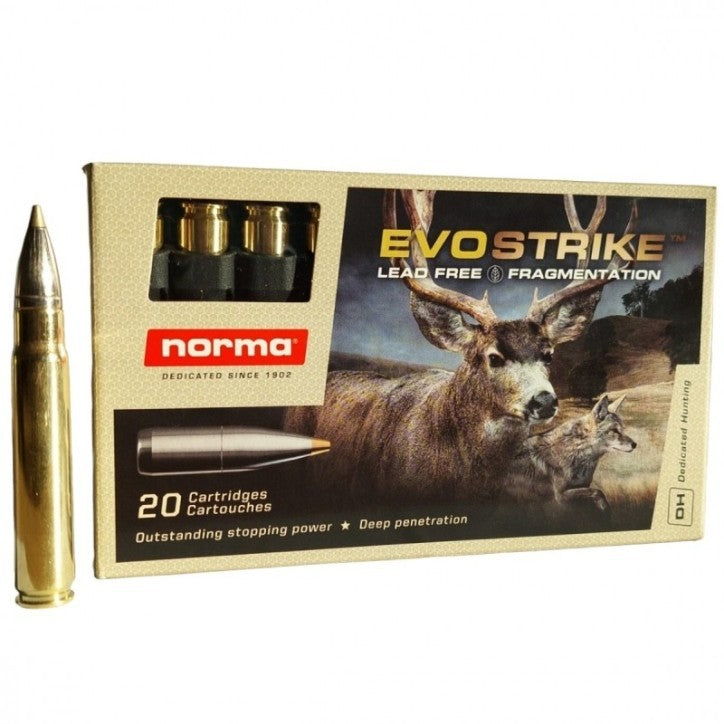 Ammunition Norma cal. 9.3x62 Evostrike 11.9g/184gr