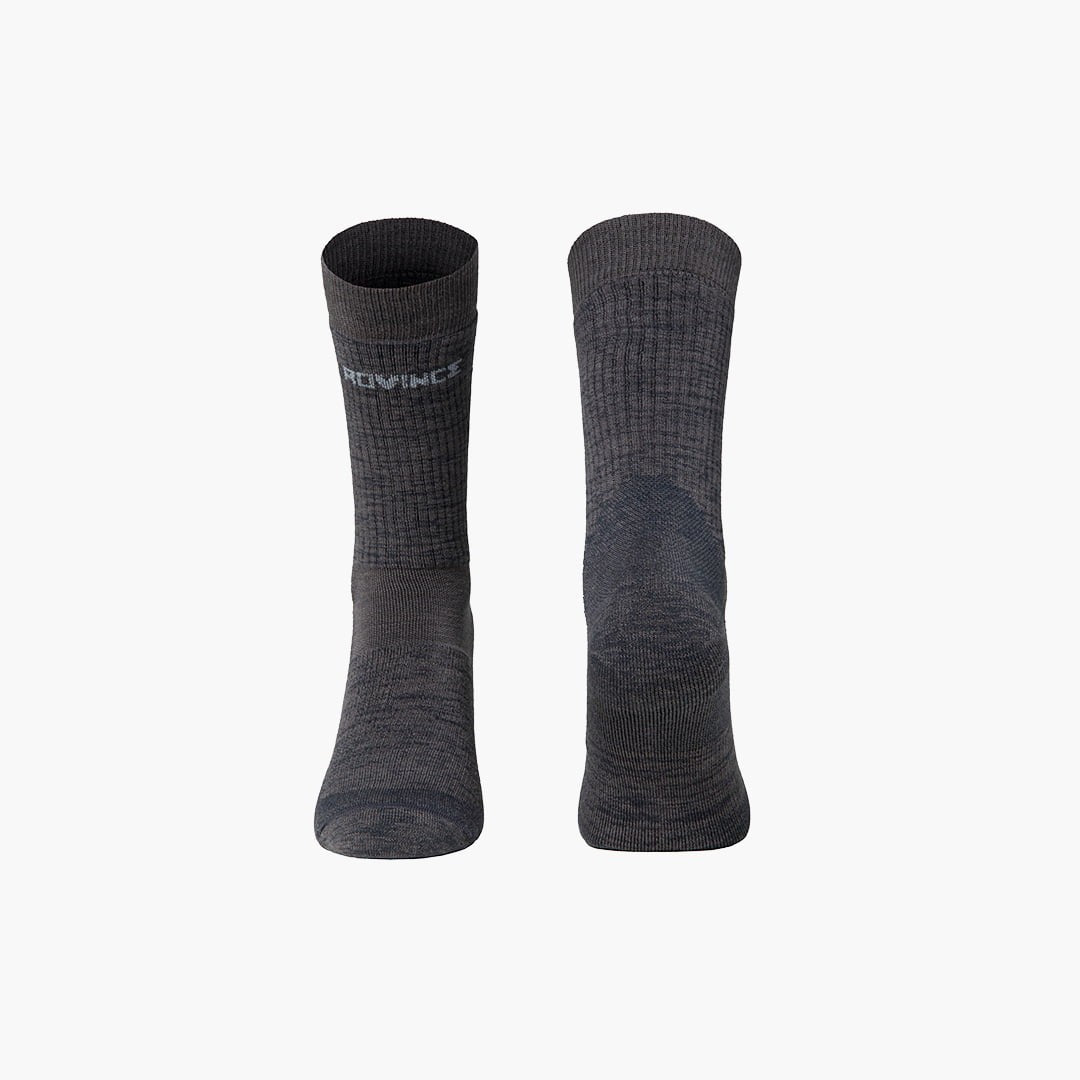 Tick-resistant ROVINCE Norway Socks with Merino Wool (Grey)