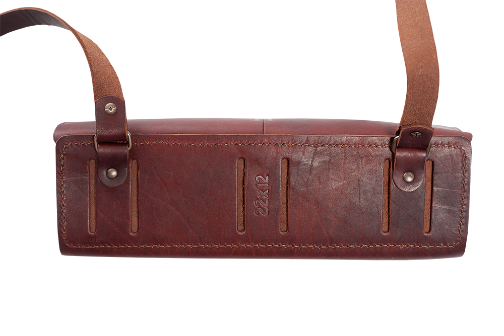 Natural leather HOLSTER for 12 ga. shotgun shells