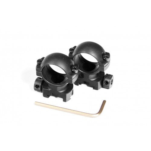 Steel Optical Sight Mount L 25.4x28