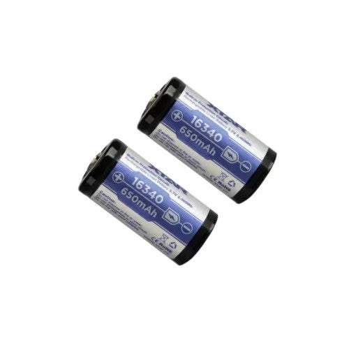 Akumulators XTAR 16340 CR123 litija 650 mAh