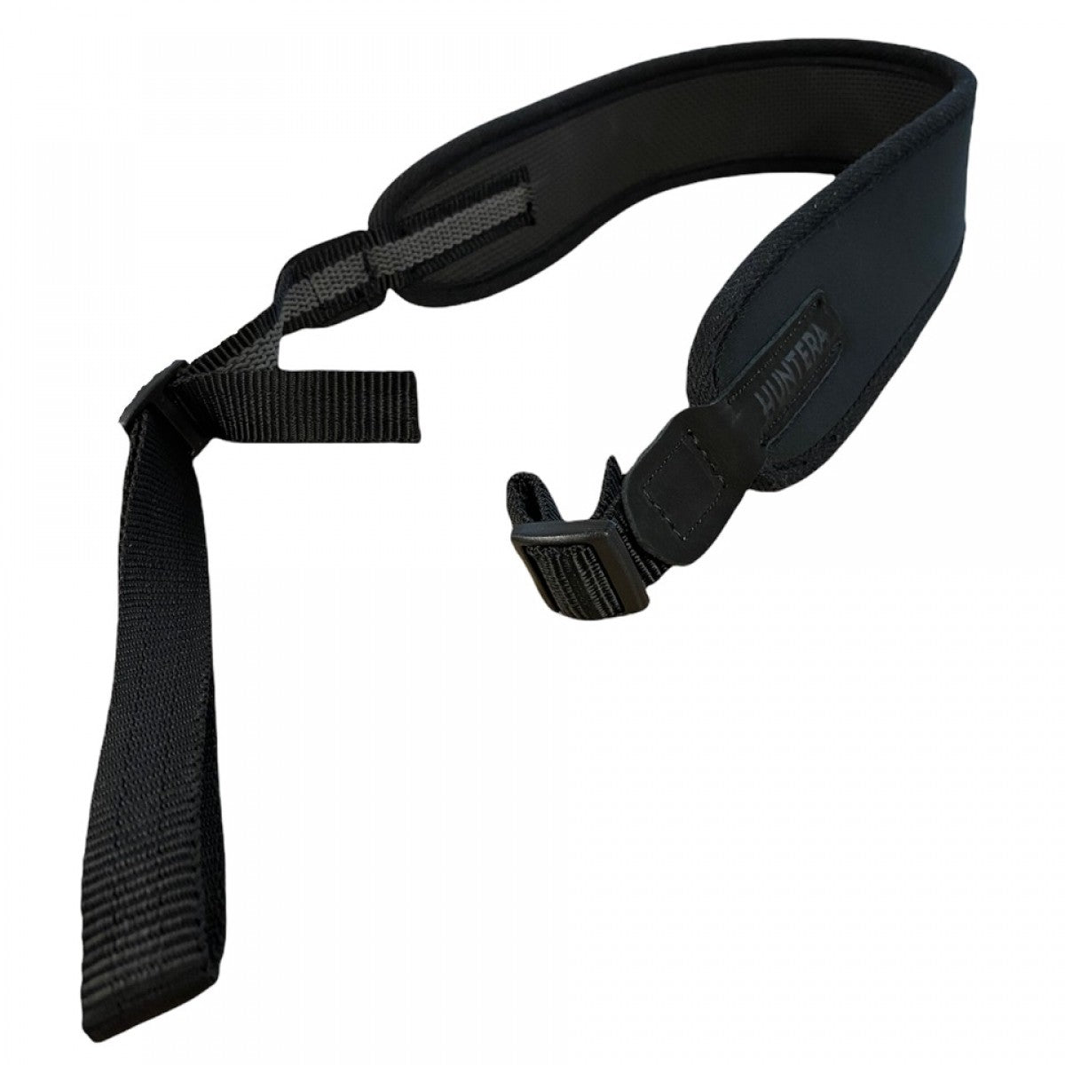 Rifle sling HUNTERA black with suede details 79-110 cm