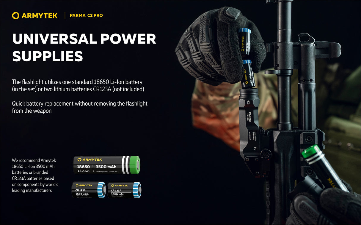 Prožektorius Armytek Parma C2 PRO