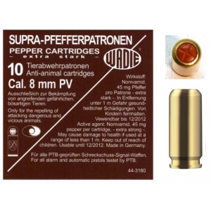 Šoviniai WADIE pistoletui 8mm PV dujiniai