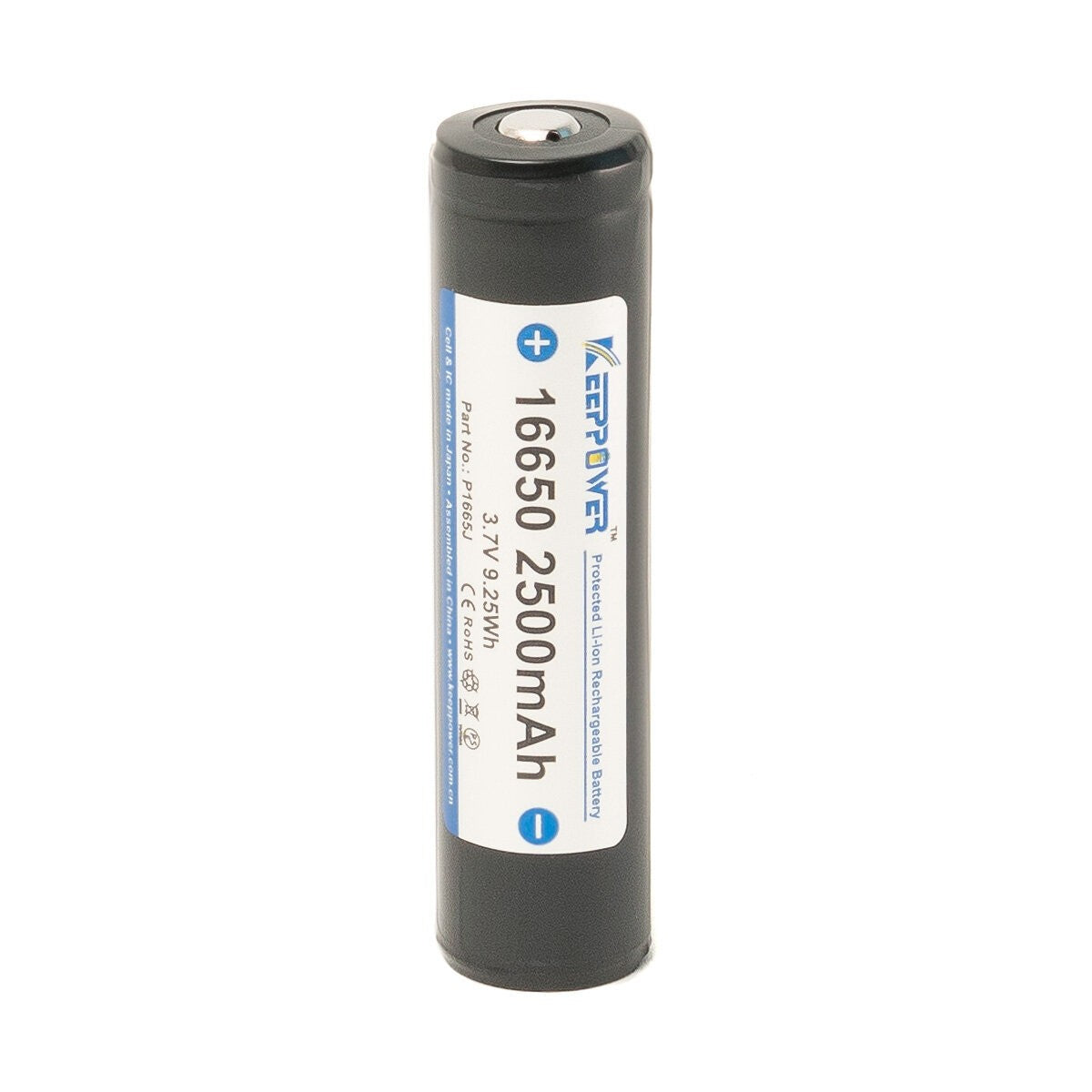 KEPPOWER 16650 2500 mAh Battery