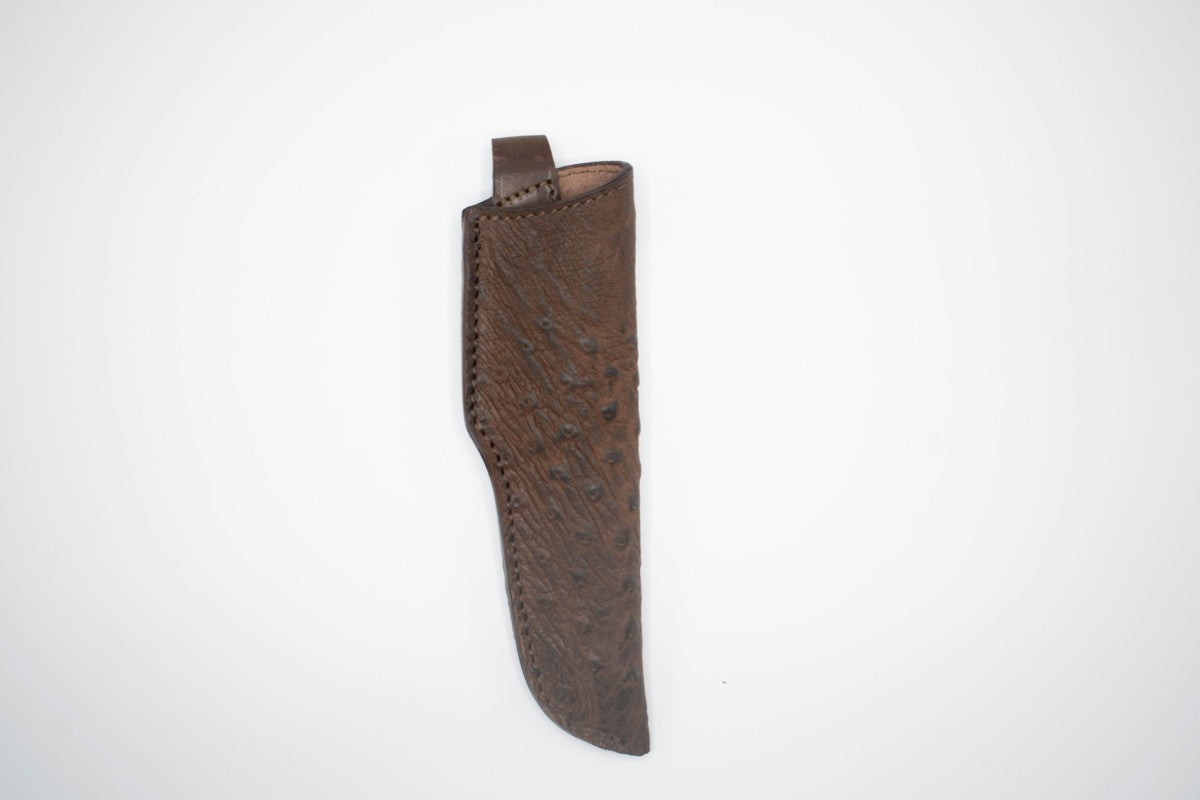 Universal, genuine leather knife sheath