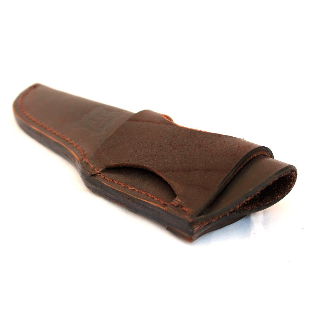 Universal, genuine leather knife sheath