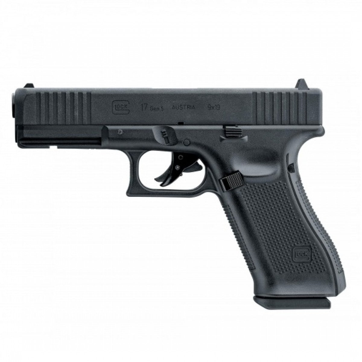 Pneumatinis pistoletas GLOCK 17 Gen5 šaudantis švininiais 4,5mm šovinukais