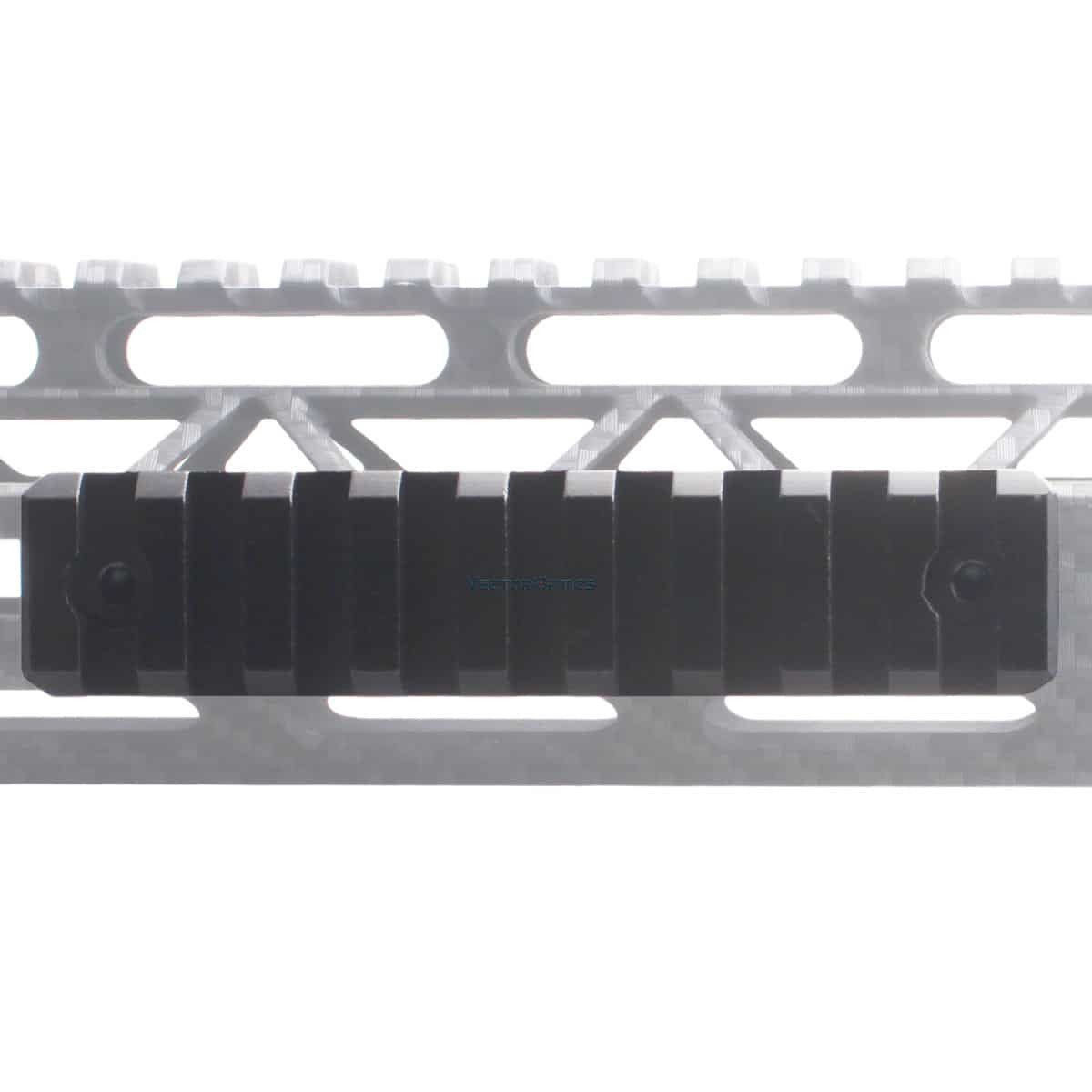 PICATINNY PAGRINDAS MLOK HANDGUARD 4″ RAIL SECTION VECTOR OPTICS