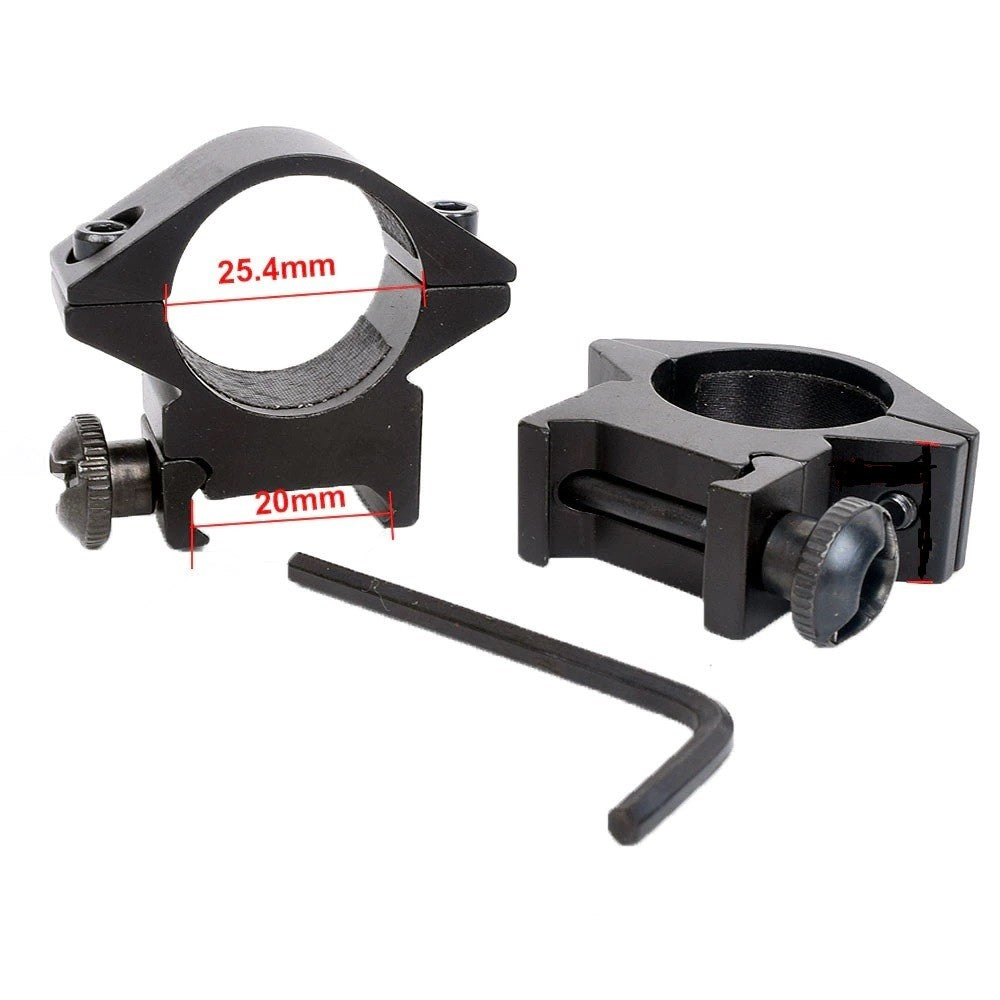 Optinio taikiklio laikiklis 25,4 mm su 21 mm tvirtinimu