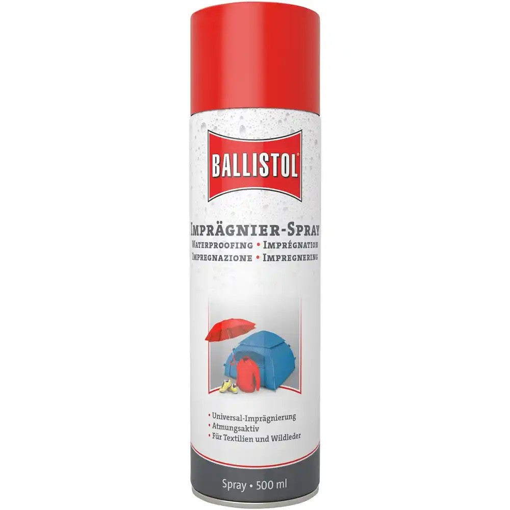 Textile and footwear impregnating spray Ballistol 500 ml.