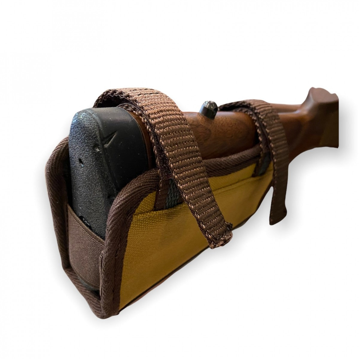 Fabric Cartridge Holder with Leather Cheek Rest HUNTERA HSO101BR