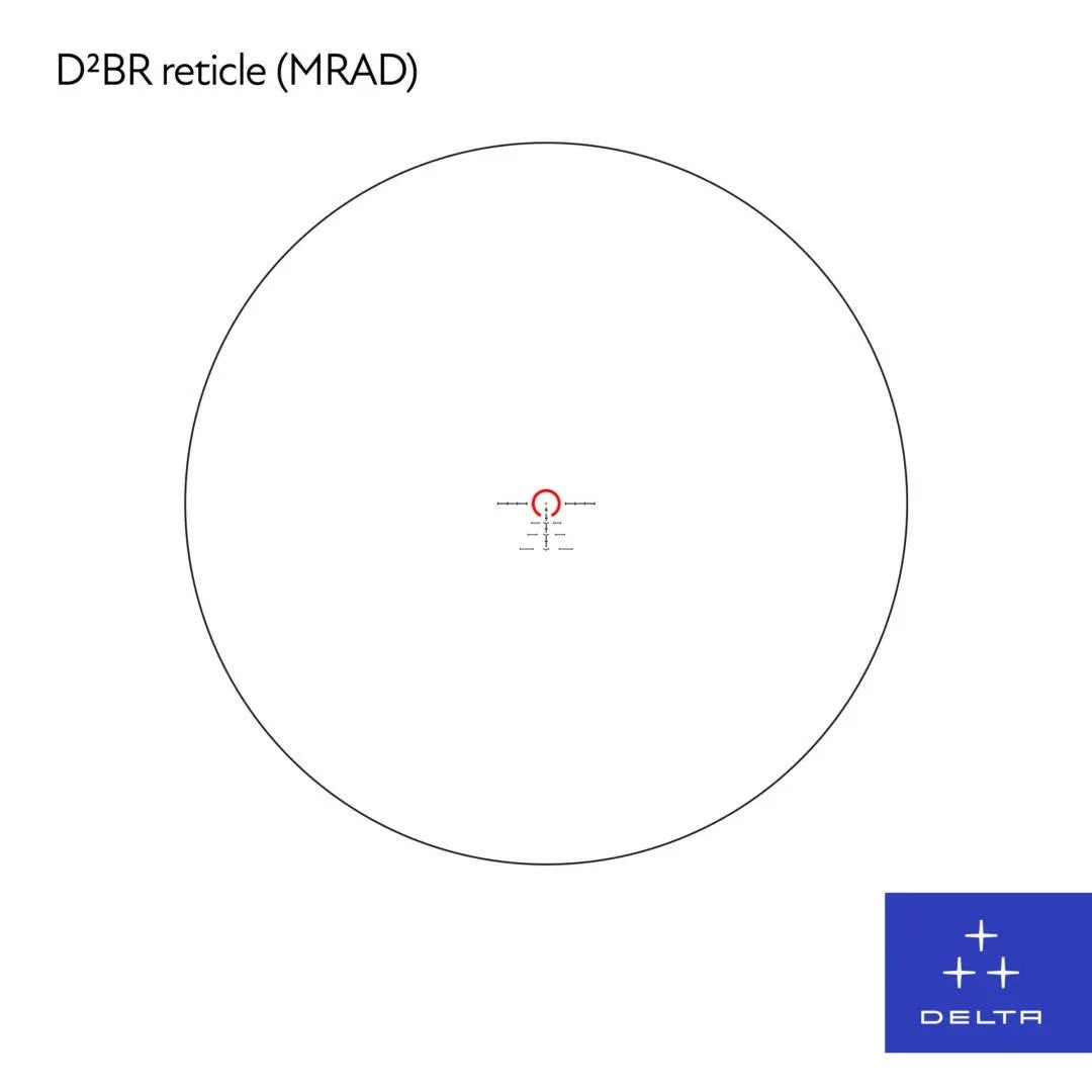 Optiskais tēmeklis DELTA HORNET 1-6x24 SFP - DDBR