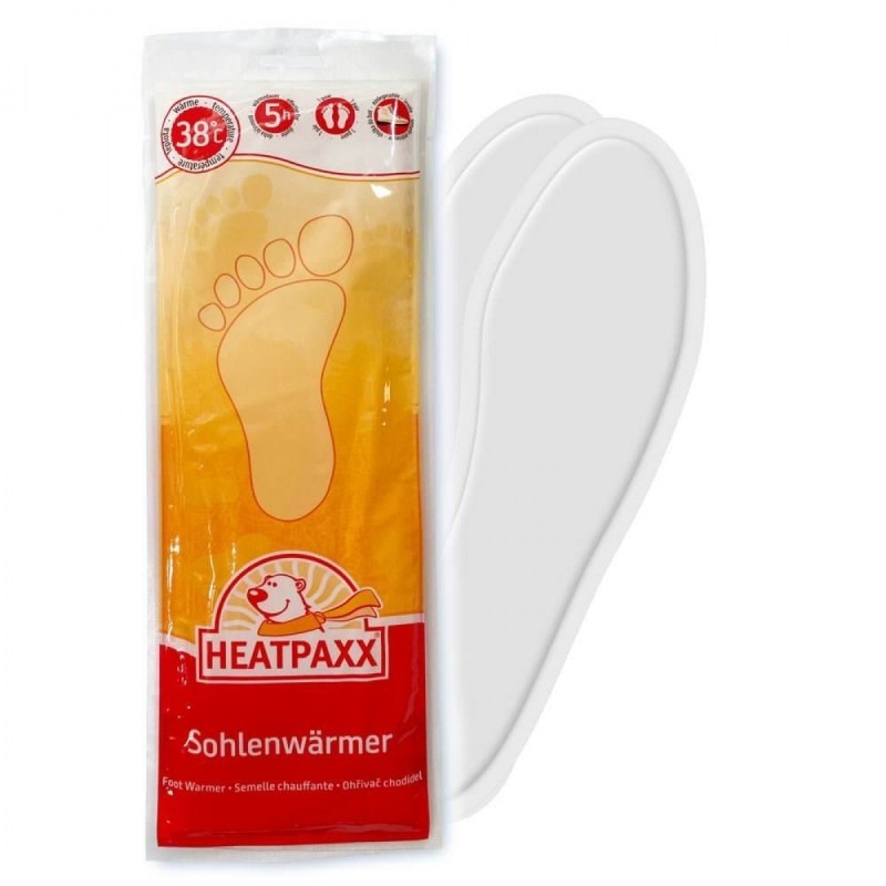 Vienreizējie sildošās zolītes HEATPAXX 1 pāris