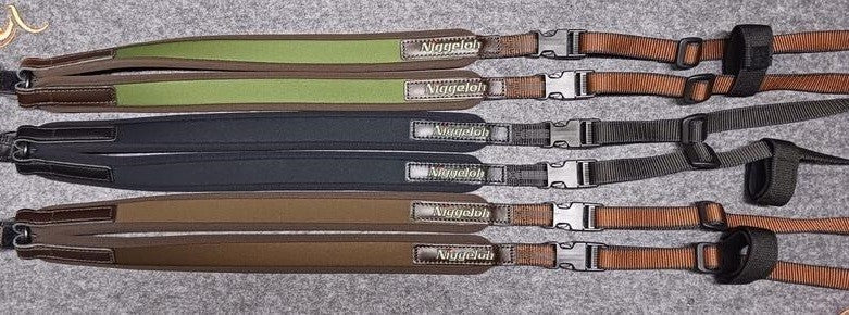 RYPO - neoprene rifle sling with loops orange Camo