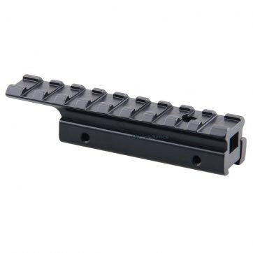 PICATINNY BASE DOVETAIL TO WEAVER RAIL EXTENDED RISER MOUNT VECTOR OPTICS SCRA-31