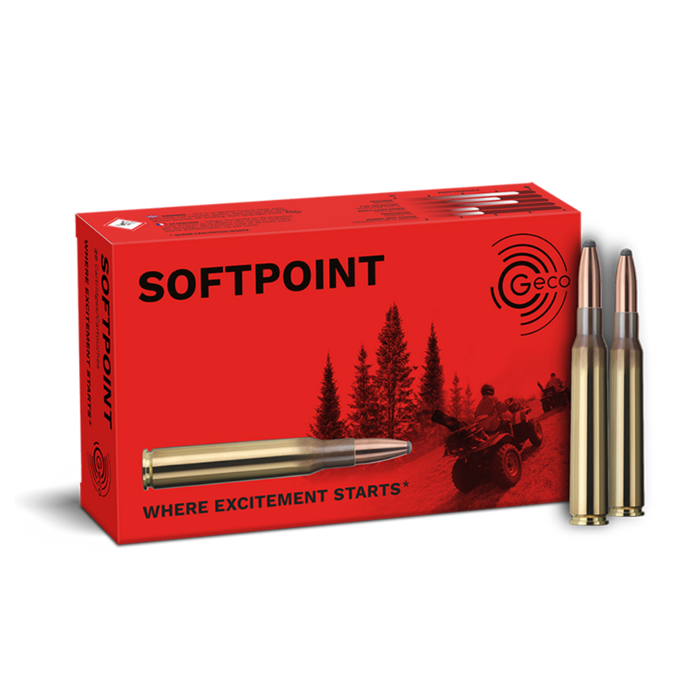 AMMUNITION GECO 8x57 JRS TEILMANTEL/SOFTPOINT 12.0g/185gr