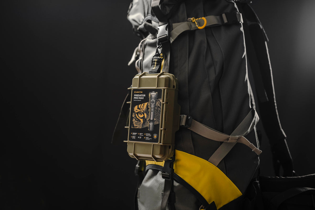 Armytek Predator Pro Max Magnet USB PCB White prožektorius