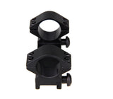 One-piece scope mount with 20mm rail and 25.4mm rings