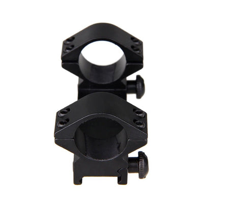 Vientisas optinio taikiklio laikiklis su 20 mm tvirtinimu ir 25,4 mm žiedais
