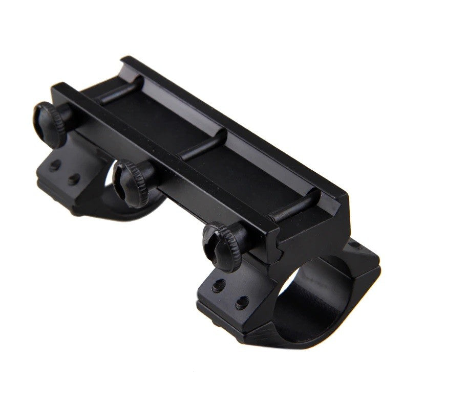 One-piece scope mount with 20mm rail and 25.4mm rings