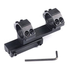 One-piece scope mount with 11mm rail and 25.4mm rings