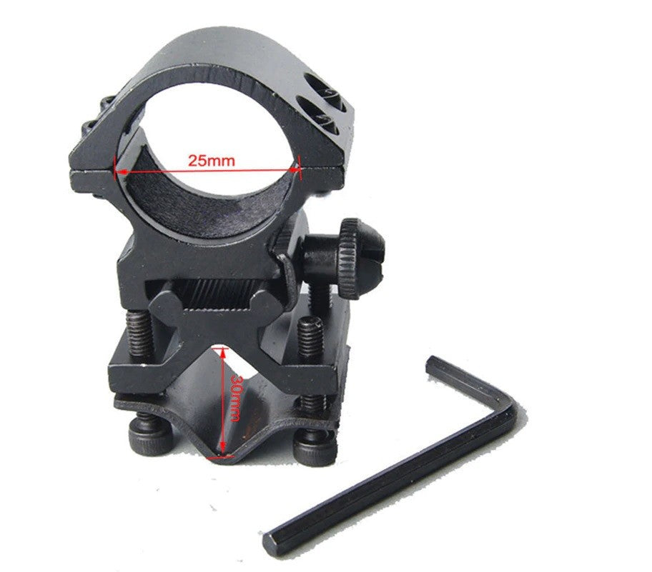 Universal flashlight holder