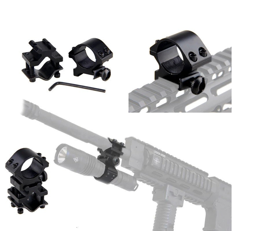 Universal flashlight holder