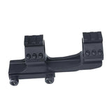One-piece scope mount with 21 mm rail and 30 – 25.4 mm rings