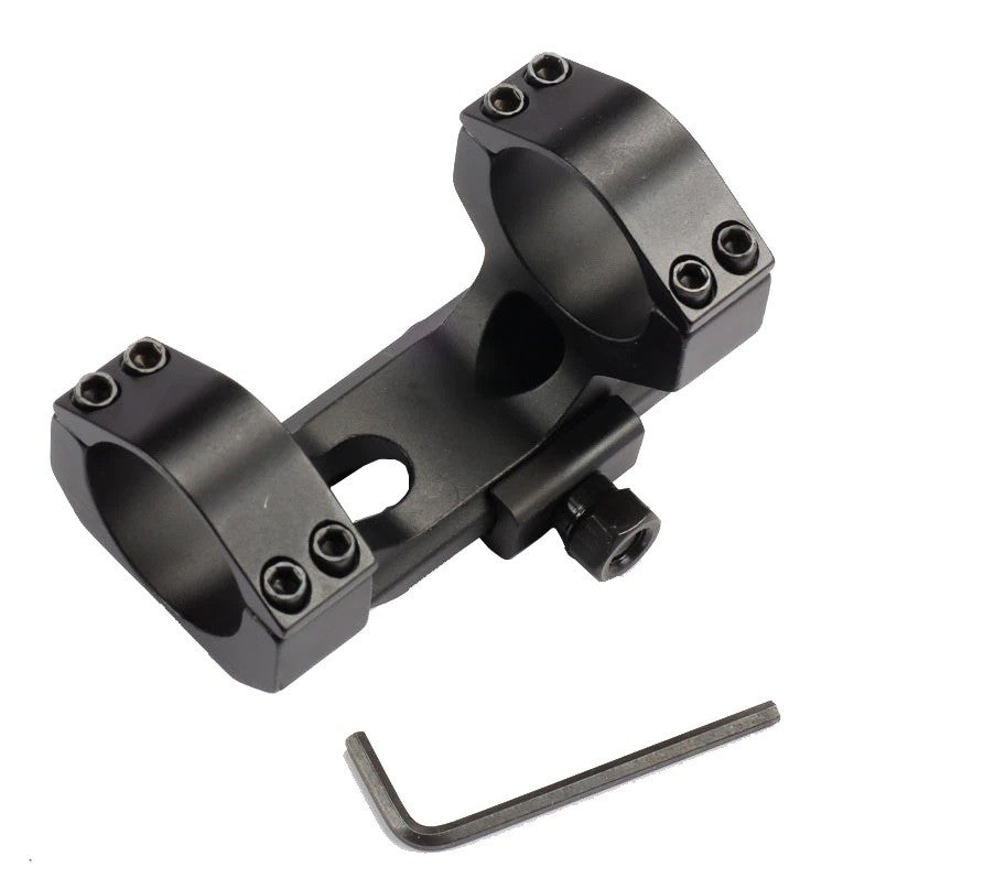 One-piece scope mount with 20mm rail and 30mm rings