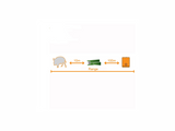 Wireless hunting alarm system Berger & Schröter 1 sensor + 1 receiver