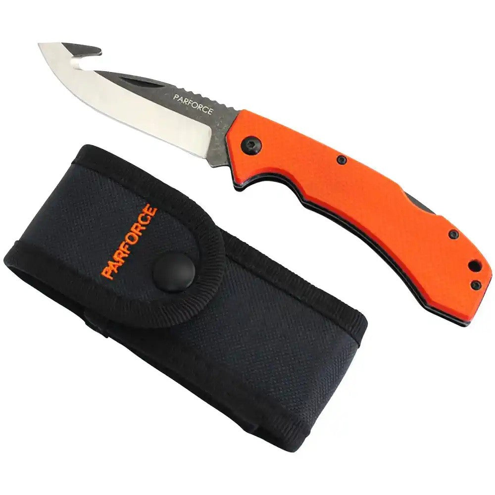 PARFORCE folding Skinner knife made of 440C steel