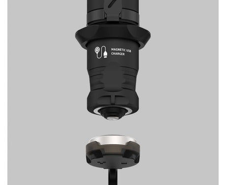 Prožektorius Armytek Predator Pro Magnet USB Warm (šiltai balta)