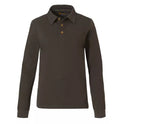 Impregnated against ticks Rovince Polo Bamboo women's long sleeve shirt