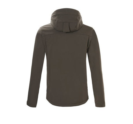 Impregnuota nuo erkių Rovince žalia Vyriška striukė Ergoline Softshell jack
