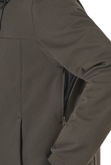 Impregnuota nuo erkių Rovince žalia Vyriška striukė Ergoline Softshell jack