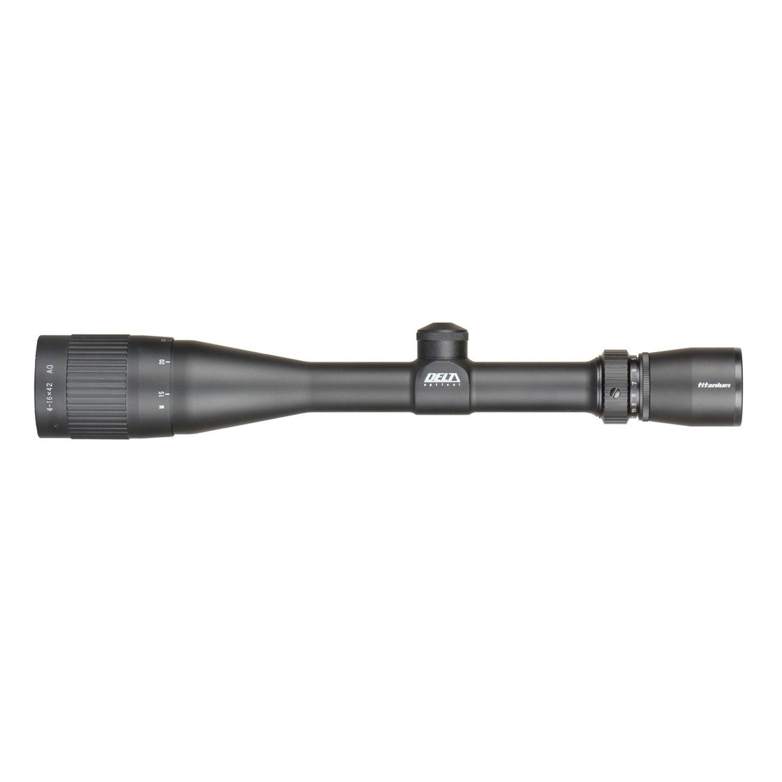 Optiskais tēmēklis Delta TITANIUM 4-16x42 AO MilDot